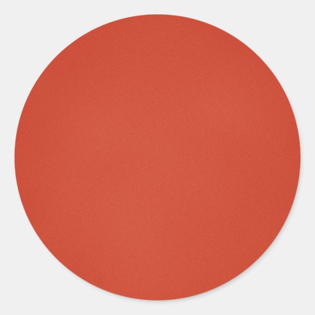 Grainy Warm Red Background Runder Aufkleber (Vorderseite)