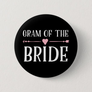 Gram Großmutter der Braut Button