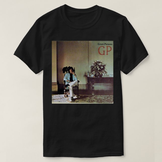 Gram Parsons, Country, Rock, GP Classic T - Shirt (Design vorne)