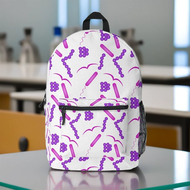 Gram Stain Bedruckter Rucksack (Von Creator hochgeladen)
