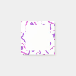 Gram Stain Post-it Klebezettel