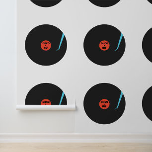 Gramaphon Vinyl Platten Tapete