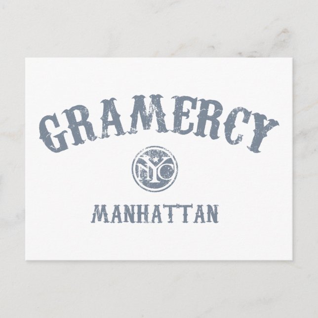 Gramercy Postkarte (Vorderseite)