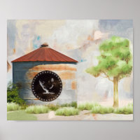 Gramm Silo von Tiffany Bohrer Print