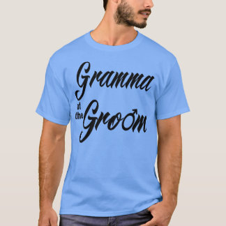 Gramma der Groom Hochzeit Party Matching Bridal Te T-Shirt