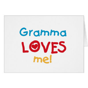 Gramma Lieben Me T - Shirt und Geschenke
