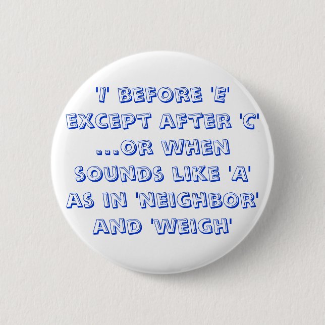 Grammar Button (Vorderseite)