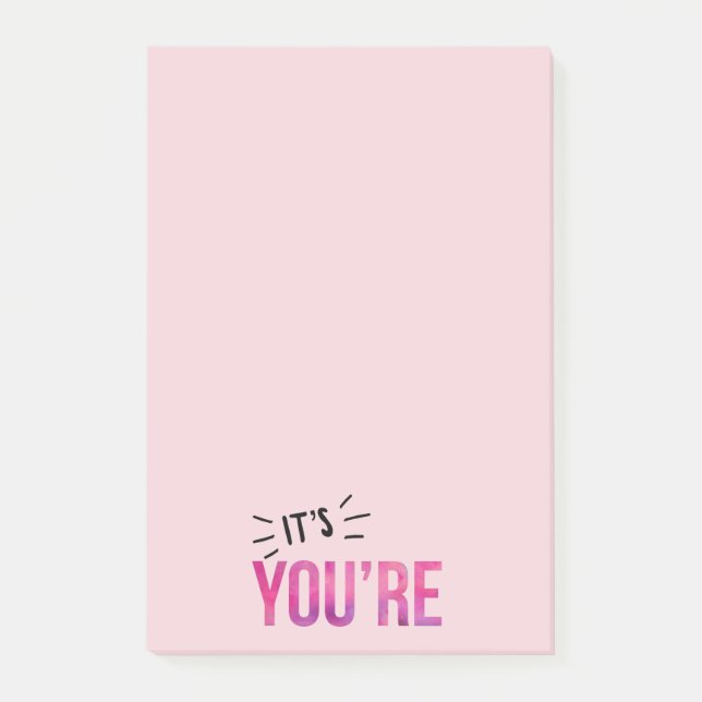 Grammar Karo Post-It-Notes Post-it Klebezettel (Vorderseite)