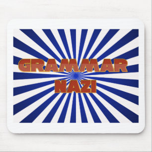 Grammar Nazi Mousepad