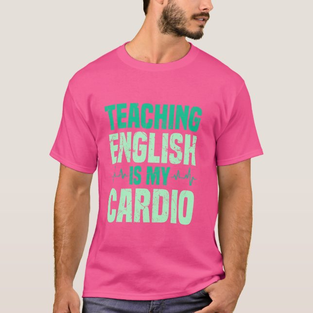 Grammar Police English Teacher T-Shirt (Vorderseite)