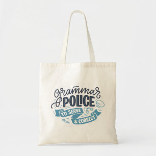 Grammar Police Tote Bag Tragetasche