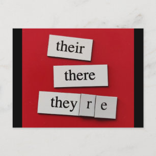 Grammar Postkarte