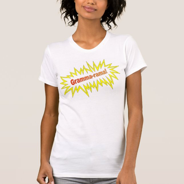 Grammarama T-Shirt (Vorderseite)