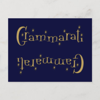 Grammaratti Postkarte