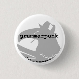 Grammarpunk 1,25" Knopf Button