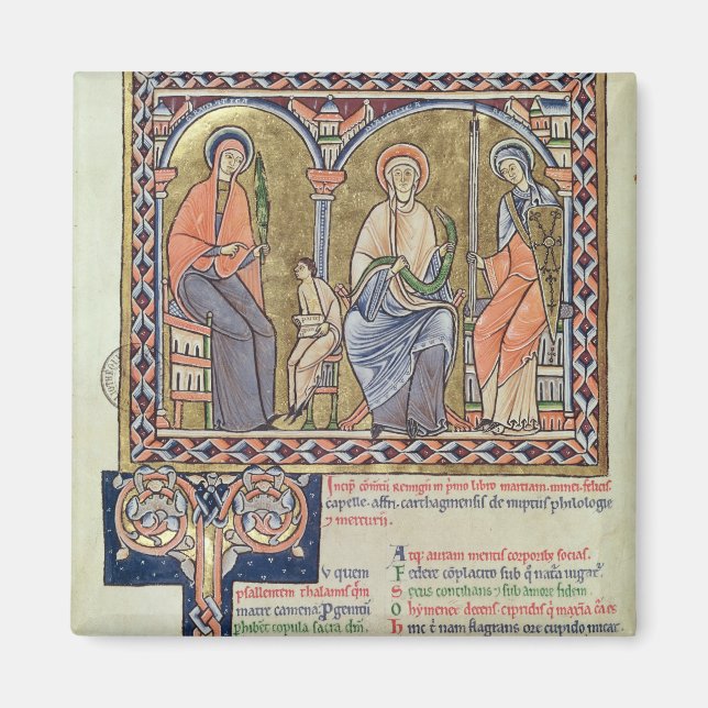 Grammatik, Dialekt und Rhetorik von "Satyricon" Magnet (Vorne)