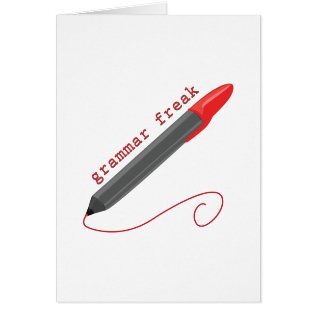 Grammatik-Freak (Vorne)