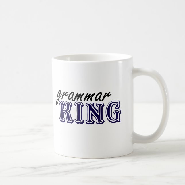 Grammatik-König Tasse (Rechts)