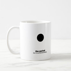 Grammatik-Tasse Punkt Satzzeichen Humor Englisch G Tasse