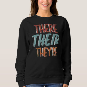 Grammatikpolizei dort, wo sie ihren dreidimensiona sweatshirt
