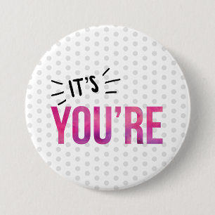 Grammatikpolizei - Es ist Ihr Button