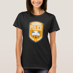 Grammatikpolizei für Englischlehrer T-Shirt