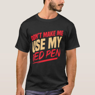 Grammatikpolizei Schule Englisch Lehrer Lehrer Leh T-Shirt