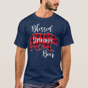 Grammie Bear Red Buffalo Karo Kariert Grand T-Shirt
