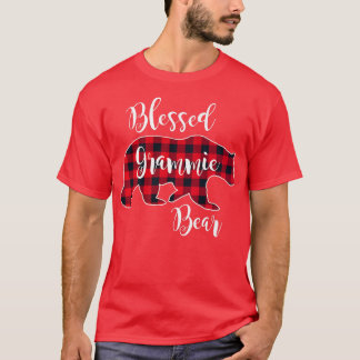 Grammie Bear Red Buffalo Karo Kariert Grand T-Shirt