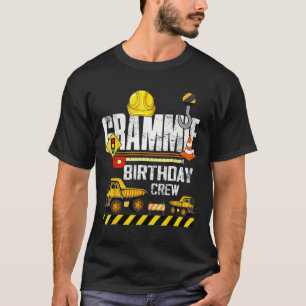 Grammie Birthday Crew Bau Grabbagger Party T-Shirt