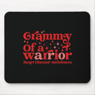 Grammie eines Warrior Herzerkrankungen Bewusstsein Mousepad