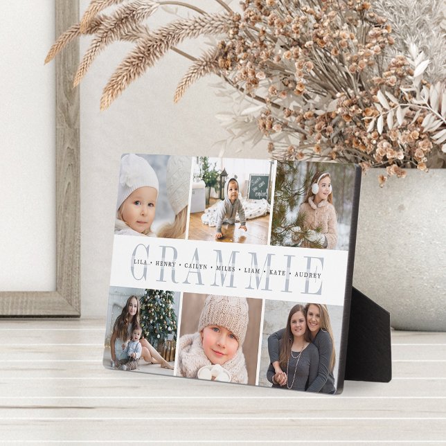 "Grammie" Großkinder Namen & Fotosammlung Fotoplatte (Von Creator hochgeladen)