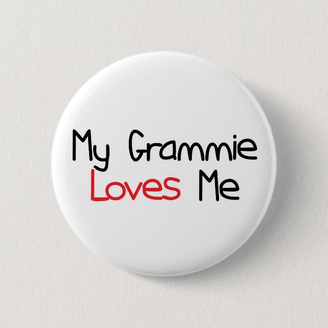 Grammie Lieben ich Button (Vorderseite)