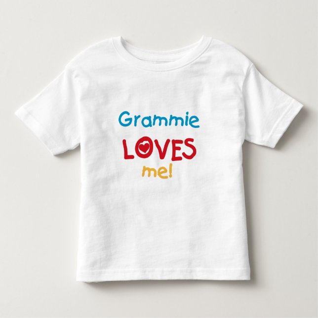 Grammie Lieben Me T - Shirt und Geschenke (Vorderseite)