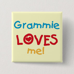 Grammie Lieben Me T - Shirt und Geschenke Button