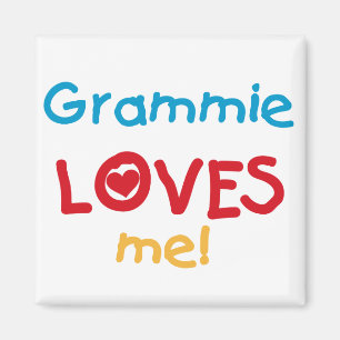 Grammie Lieben Me T - Shirt und Geschenke Magnet