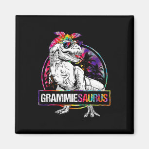 Grammiesaurus Dinosaur Grammie Saurus passende Kra Magnet