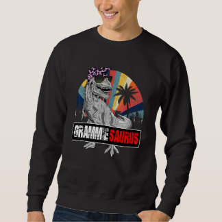 Grammiesaurus Rex Dinosaur Grammie Saurus Familie  Sweatshirt
