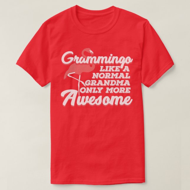 Grammingo wie ein normales Oma nur Phantastischer T-Shirt (Design vorne)