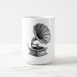 Grammophon Kaffeetasse