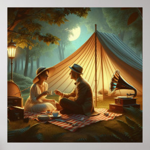 Grammophon-Plakat Poster