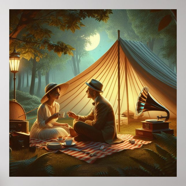 Grammophon-Plakat Poster (Vorne)