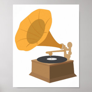 Grammophon Poster