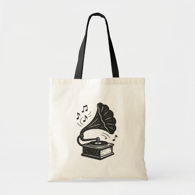 Grammophon Tragetasche (Vorne)