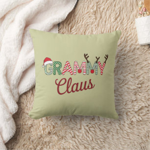 Grammy Claus Weihnachten Grandma Geschenk Xmas Kissen
