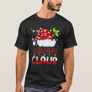 Grammy Claus Xmas Familie Matching Oma Funny Ch T-Shirt