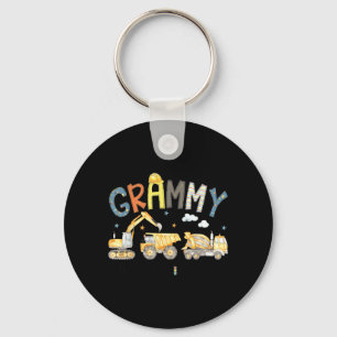 Grammy Construction Crew Bagger Geburtstagsjunge Schlüsselanhänger