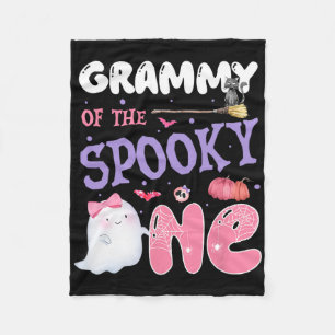 Grammy der Spooky ein 1. Geburtstag Halloween Pi Fleecedecke