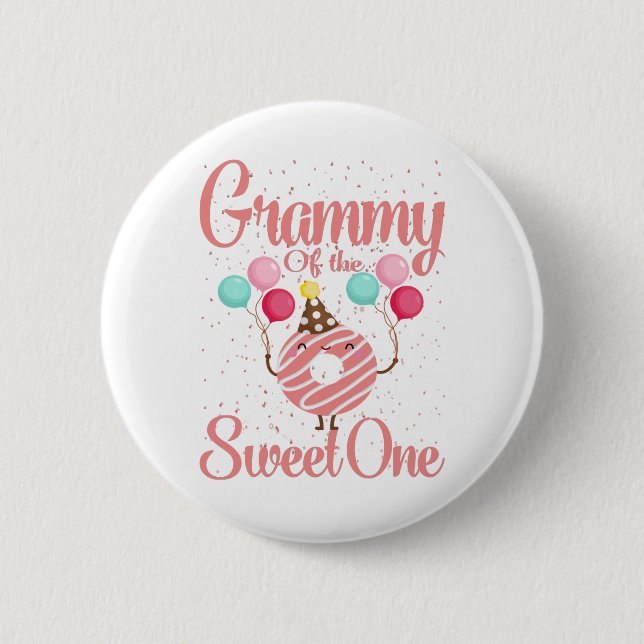 Grammy der süßen 1 Familie, die 1. Button (Vorderseite)