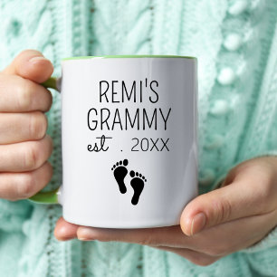 Grammy Est 2024 für Oma Nana Gigi befördert Tasse